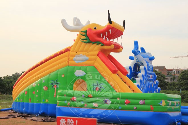 松溪充气大滑梯