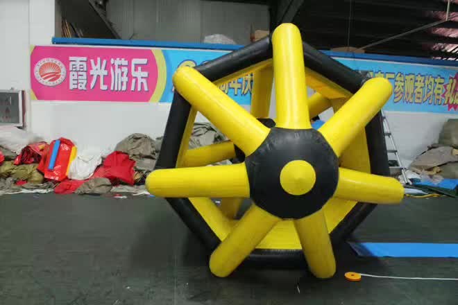 松溪充气水上滚筒球